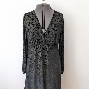 A new day Black  Leopard Print Dress